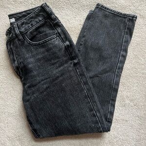pacsun black mom jeans